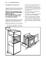 Preview for 58 page of Electrolux EOB65100 User Manual