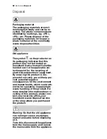 Preview for 62 page of Electrolux EOB65100 User Manual