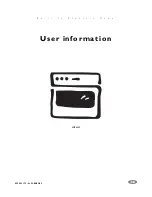 Electrolux EOB6635 User Information preview