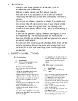 Preview for 4 page of Electrolux EOB6640AAX User Manual