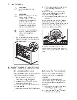 Preview for 16 page of Electrolux EOB6640AAX User Manual