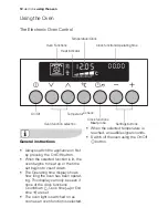 Preview for 12 page of Electrolux EOB67000 User Manual