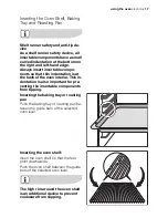 Preview for 17 page of Electrolux EOB67000 User Manual