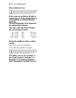 Preview for 32 page of Electrolux EOB67000 User Manual