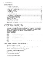 Preview for 2 page of Electrolux EOB7S01X User Manual