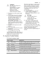 Preview for 13 page of Electrolux EOB7S01X User Manual