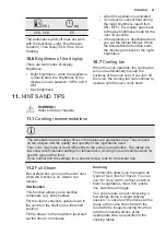 Preview for 21 page of Electrolux EOB7S01X User Manual