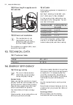 Preview for 30 page of Electrolux EOB93434AW User Manual