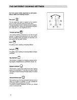 Предварительный просмотр 12 страницы Electrolux EOB974 Operating And Installation Manual