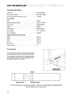 Предварительный просмотр 25 страницы Electrolux EOB976 Operating And Installation Manual