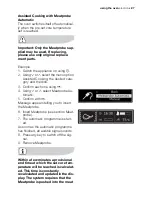 Предварительный просмотр 27 страницы Electrolux EOB98000 User Manual