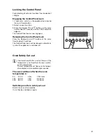 Preview for 31 page of Electrolux EOB9890 Installation And Operating Instructions Manual