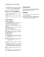 Preview for 54 page of Electrolux EOB9890 Installation And Operating Instructions Manual