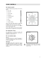 Предварительный просмотр 9 страницы Electrolux EOB990 Operating And Installation Manual