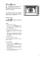 Предварительный просмотр 15 страницы Electrolux EOB990 Operating And Installation Manual