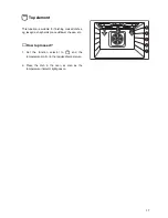 Предварительный просмотр 17 страницы Electrolux EOB990 Operating And Installation Manual