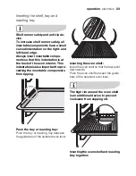 Предварительный просмотр 23 страницы Electrolux EOC 69400 User Manual