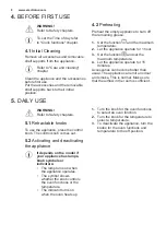 Preview for 8 page of Electrolux EOC3431AOX User Manual