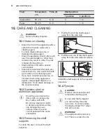 Preview for 22 page of Electrolux EOC5400AOX User Manual