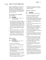 Preview for 3 page of Electrolux EOC5410AO User Manual