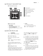 Предварительный просмотр 7 страницы Electrolux EOC5440 User Manual