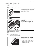 Preview for 11 page of Electrolux EOC5440AA User Manual