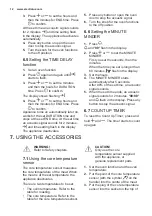 Preview for 12 page of Electrolux EOC5631AOX User Manual