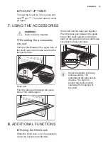 Preview for 13 page of Electrolux EOC5644BOK User Manual