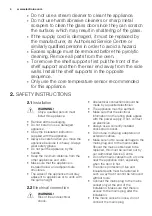 Preview for 4 page of Electrolux EOC5650AA User Manual