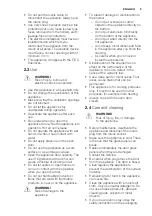 Preview for 5 page of Electrolux EOC5650AA User Manual