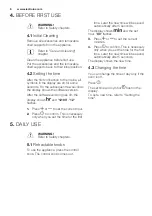 Preview for 8 page of Electrolux EOC5650AA User Manual