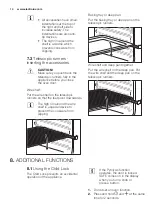 Preview for 14 page of Electrolux EOC5650AA User Manual