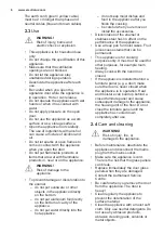 Preview for 6 page of Electrolux EOC5654AAX User Manual