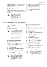 Preview for 15 page of Electrolux EOC5851FOX User Manual