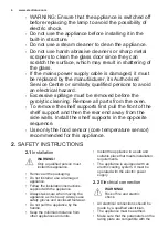 Предварительный просмотр 4 страницы Electrolux EOC5956FAX User Manual