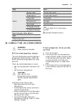 Preview for 25 page of Electrolux EOC5956FAX User Manual