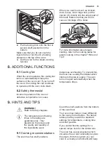 Preview for 15 page of Electrolux EOC5H40X User Manual