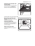 Preview for 17 page of Electrolux EOC65100 User Manual