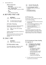 Preview for 8 page of Electrolux EOC6631DAX User Manual