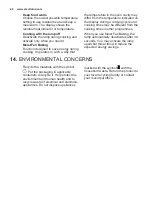 Preview for 40 page of Electrolux EOC6631DAX User Manual