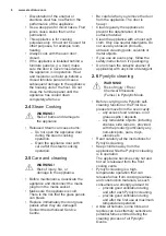 Preview for 6 page of Electrolux EOC6631TOX User Manual