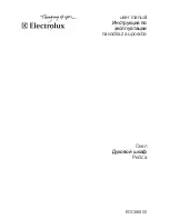 Preview for 1 page of Electrolux EOC66800 User Manual