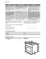 Preview for 20 page of Electrolux EOC66800 User Manual