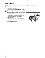 Preview for 58 page of Electrolux EOC6690 User Information