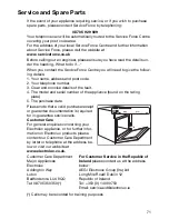 Preview for 71 page of Electrolux EOC6690 User Information