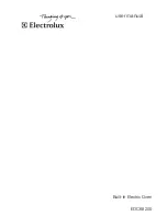 Preview for 1 page of Electrolux EOC68200 User Manual