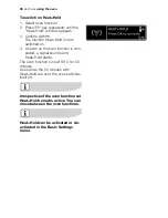 Preview for 38 page of Electrolux EOC68200 User Manual