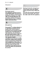 Preview for 74 page of Electrolux EOC68200 User Manual