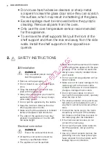 Preview for 4 page of Electrolux EOC6841 User Manual