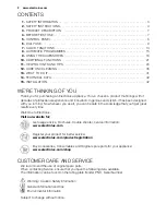 Preview for 2 page of Electrolux EOC6851 User Manual